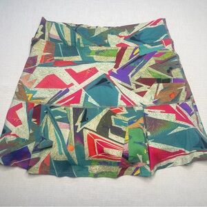 Women’s Dona Jo geometric print Shakira athletic tennis golf skirt size 2‎
